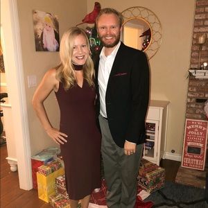NWOT BCBG plum dress